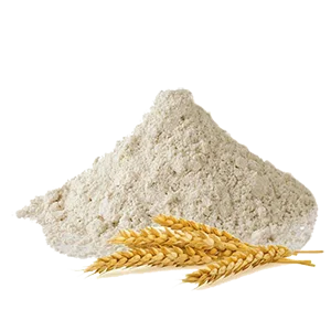 Premium wheat flour with wheat stalks product image